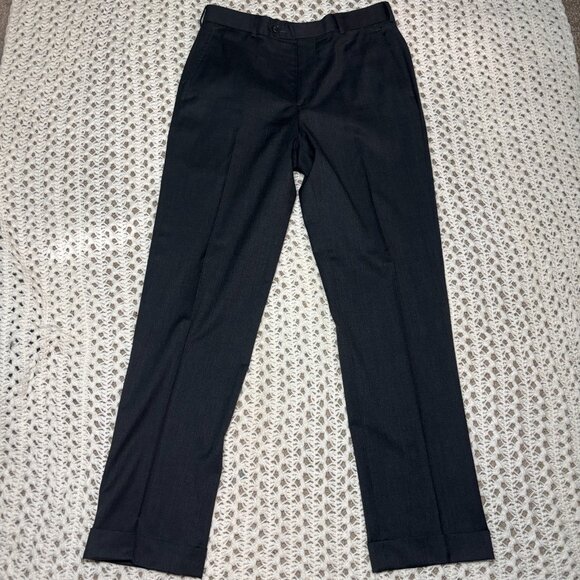 Brooks Brothers 1818 Fidgerald Men’s Suit Pants Estrato Trabaldo Togna USA MINT - Picture 1 of 7